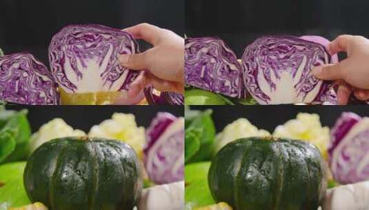 蔬菜素材高清在线视频素材下载