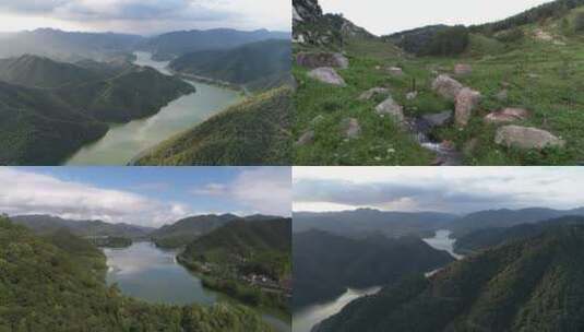壮美山河/河山风景/悟2-X7航拍4K高清在线视频素材下载