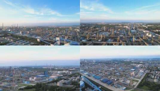 4K航拍化工厂 工业化工园区合集高清在线视频素材下载