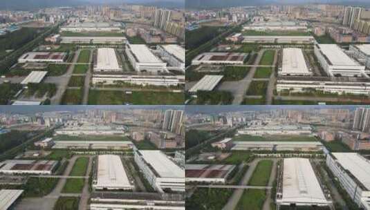富士康 工厂 打工 厂房 进厂高清在线视频素材下载