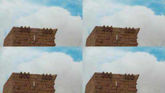 约旦沙巴克城堡高清在线视频素材下载