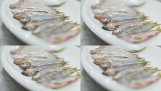 美食 煎鱼 做菜 做鱼 小溪鱼高清在线视频素材下载