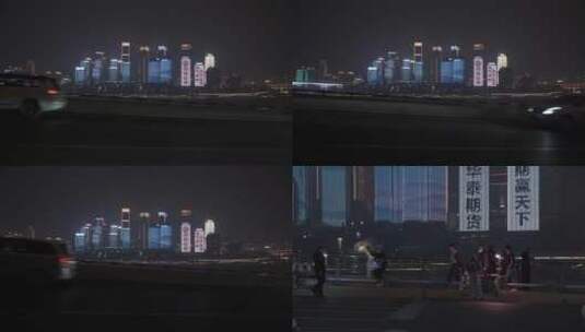 夜景的重庆高清在线视频素材下载