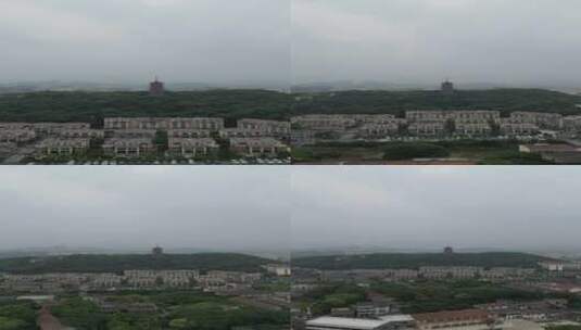 杭州小镇一座塔01高清在线视频素材下载