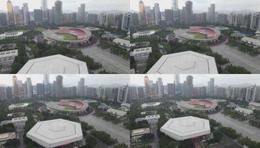 广州天河体育中心各场馆高清在线视频素材下载