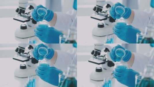 医疗生物科技基因 生物医疗研究制药高清在线视频素材下载
