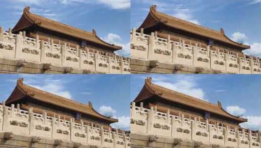 北京故宫古建筑太和殿4k视频高清在线视频素材下载