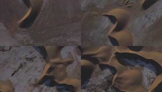 盐湖沙丘高清在线视频素材下载
