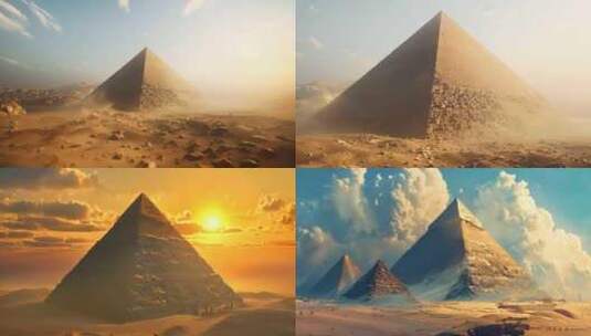 金字塔  埃及金字塔高清在线视频素材下载