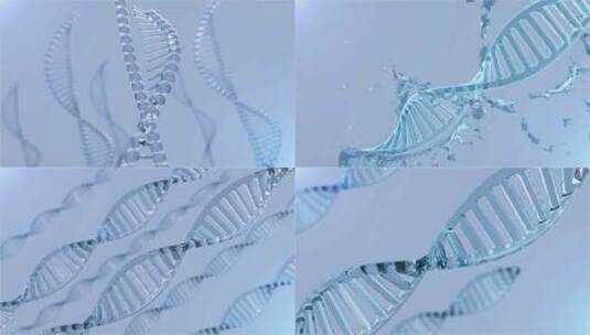 DNA生长基因合成高清在线视频素材下载