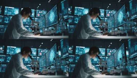 医疗智慧医疗科技医疗未来医院AI医疗健康高清在线视频素材下载