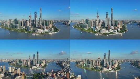 上海宣传片 陆家嘴全景高清在线视频素材下载