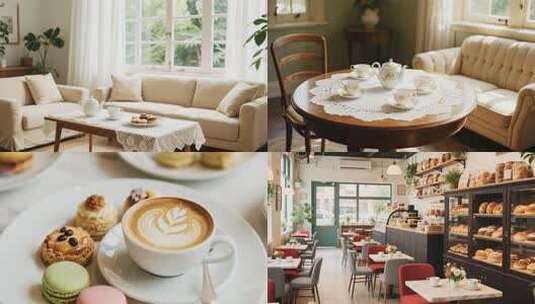 温馨下午茶高清在线视频素材下载