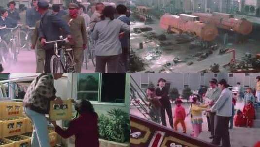 80年代工厂铁饭碗 工人福利待遇高清在线视频素材下载