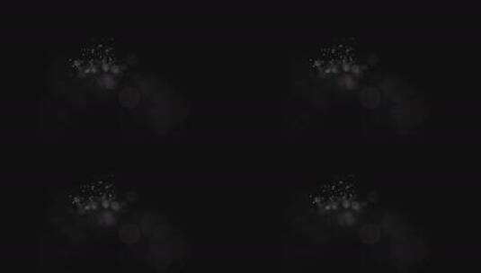 黑色背景粒子特效高清在线视频素材下载