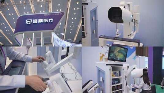 医疗机器人 腹腔镜手术  康基医疗高清在线视频素材下载