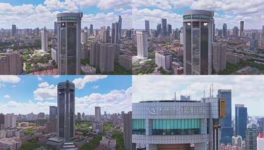 上海新锦江大酒店高清在线视频素材下载