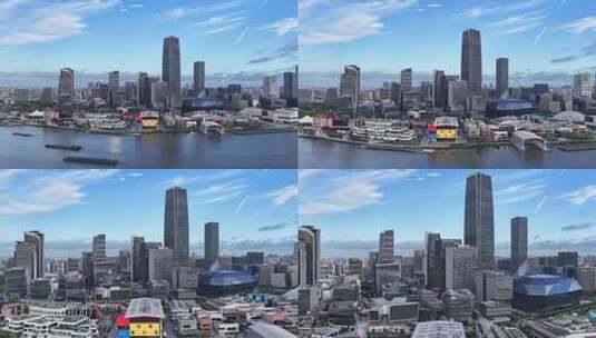 上海徐汇西岸高清在线视频素材下载