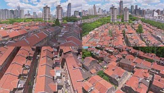 上海黄浦高福里 老城厢高清在线视频素材下载