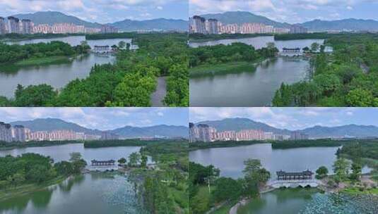 4K清远市飞来湖8高清在线视频素材下载