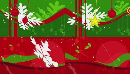 适用于圣诞节的LED背景视频高清在线视频素材下载