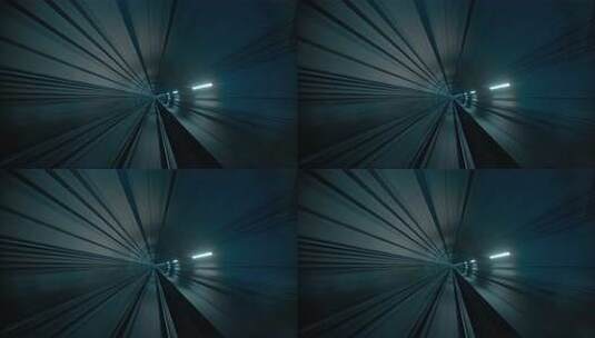 【8K】地铁隧道快速穿梭延时 转场高清在线视频素材下载