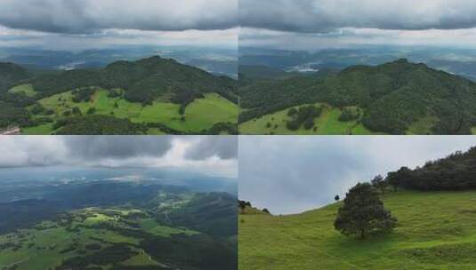 云南阿勒泰大山光影航拍高清在线视频素材下载