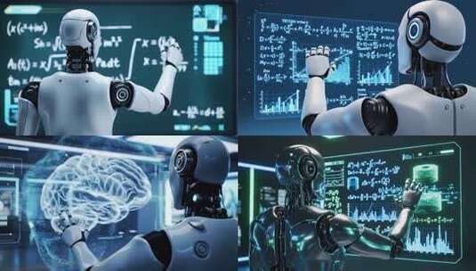 AI人工智能机器人-5高清在线视频素材下载