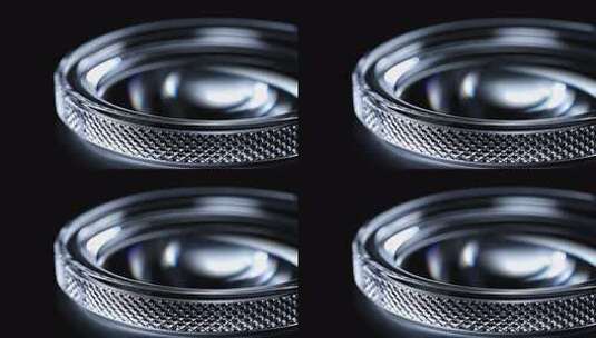精密透镜特写呈现科技质感光影高清在线视频素材下载