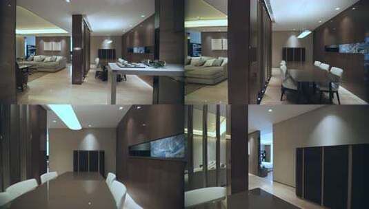 室内设计现代简约会议室内部高清在线视频素材下载