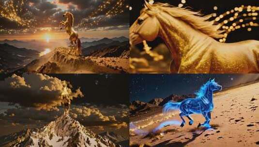 马年素材 2026马年高清在线视频素材下载