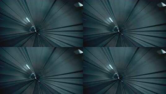 【8K】地铁隧道 穿梭延时 转场高清在线视频素材下载