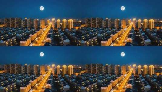 万家灯火过年小区团圆团聚居民楼春节夜晚高清在线视频素材下载