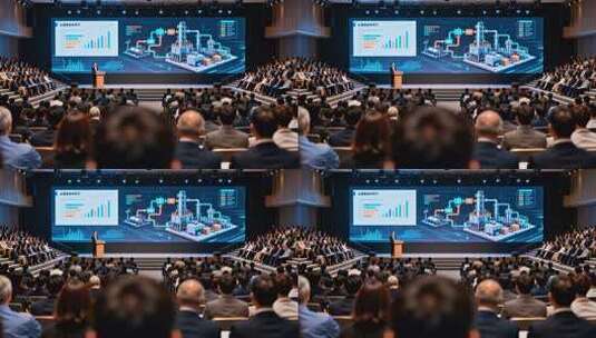商务会议中项目演示场景高清在线视频素材下载
