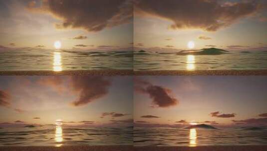 4K-傍晚过渡黄昏-UE-三维高清在线视频素材下载