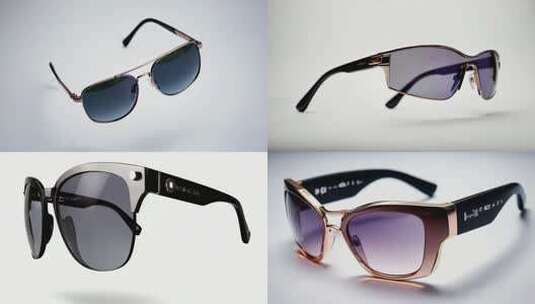 墨镜太阳镜高清在线视频素材下载