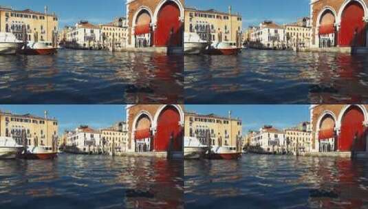 美丽的威尼斯风景高清在线视频素材下载