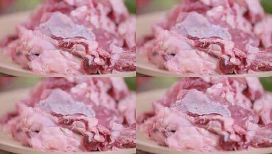 牛腩肉牛肉下脚料 (2)高清在线视频素材下载