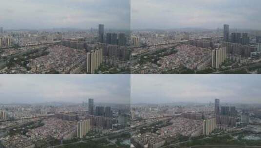 东莞万江城市景观高清在线视频素材下载