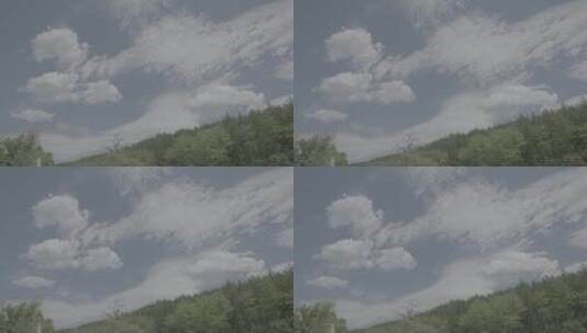 一朵浮云log高清在线视频素材下载