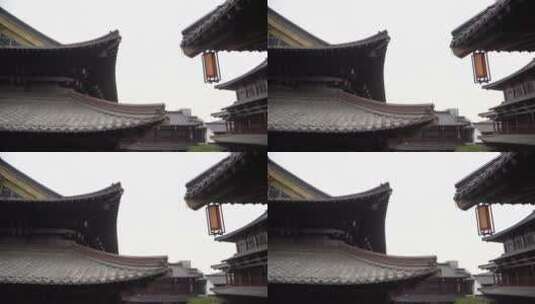 杭州拱墅区香积寺建筑视频高清在线视频素材下载