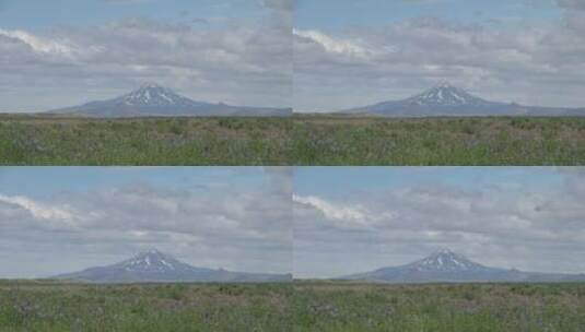 冰岛火山景观高清在线视频素材下载