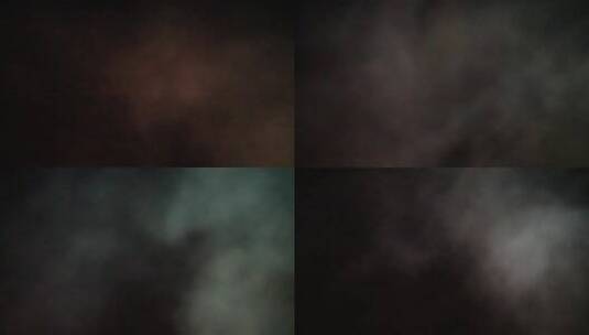 天雾黑色背景高清在线视频素材下载