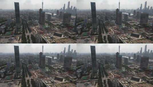 广州琶洲城市建筑高清在线视频素材下载
