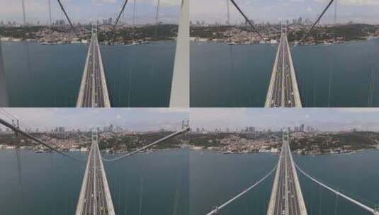 悬索大桥高清在线视频素材下载