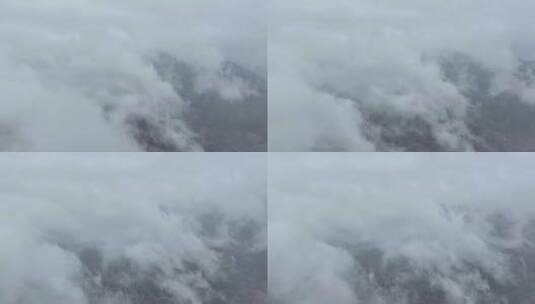 云雾绕泰山高清在线视频素材下载