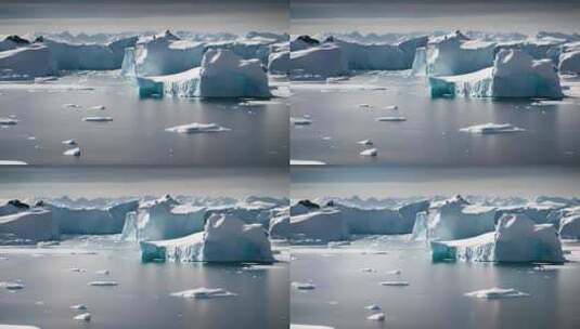 极地冰川景观高清在线视频素材下载