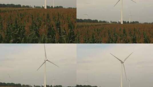 风力发电机 高清在线视频素材下载
