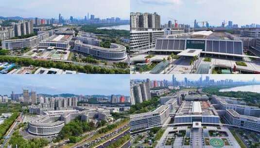 香港大学深圳医院高清在线视频素材下载