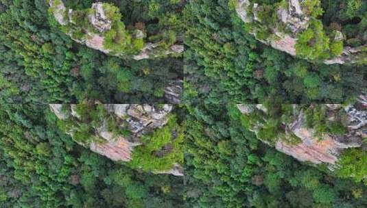 湖南张家界武陵源杨家界风景区高清在线视频素材下载